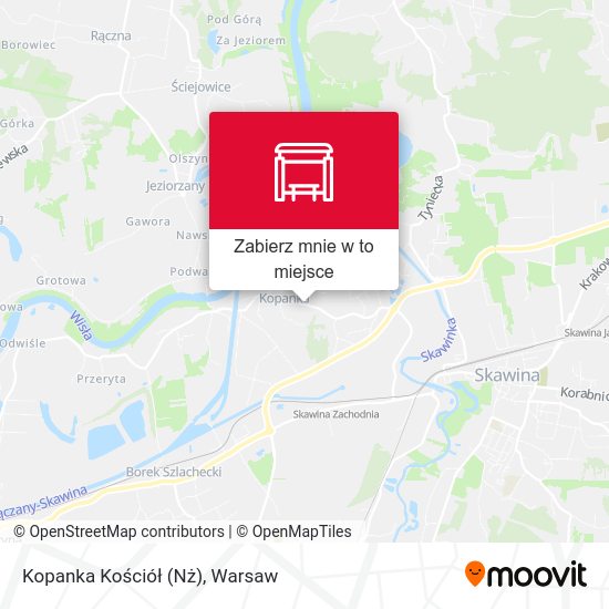 Mapa Kopanka Kościół (Nż)