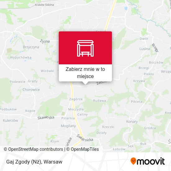 Mapa Gaj Zgody (Nż)