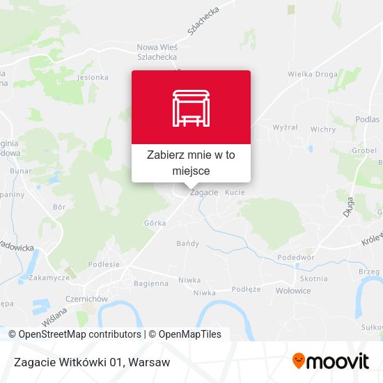 Mapa Zagacie Witkówki 01