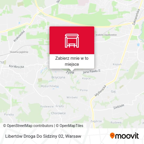 Mapa Libertów Droga Do Sidziny