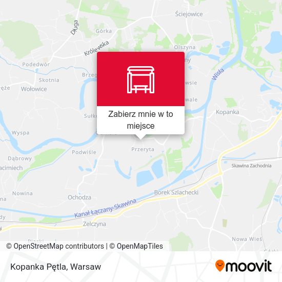 Mapa Kopanka Pętla