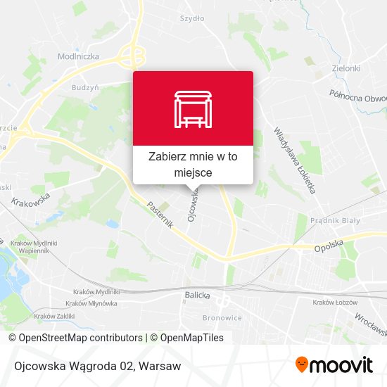 Mapa Ojcowska Wągroda 02