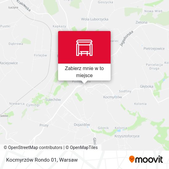 Mapa Kocmyrzów Rondo 01