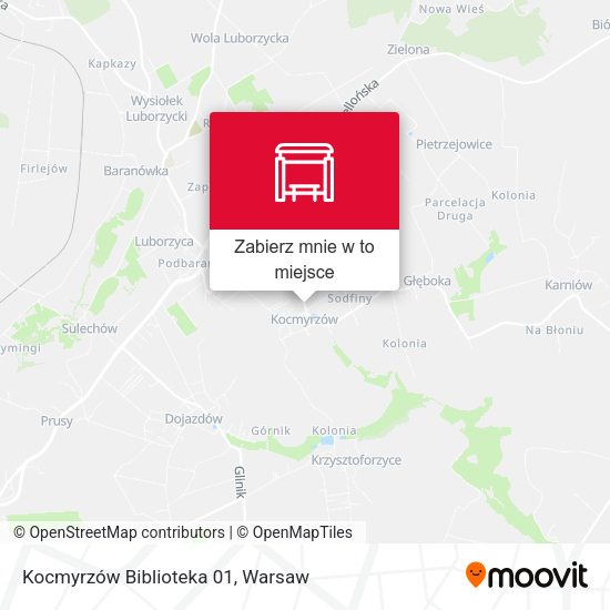 Mapa Kocmyrzów Biblioteka 01