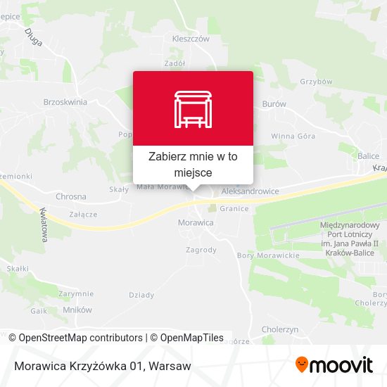 Mapa Morawica Krzyżówka 01