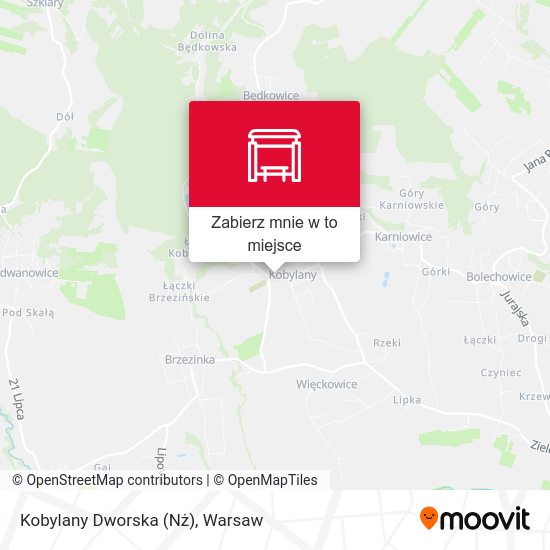 Mapa Kobylany Dworska (Nż)