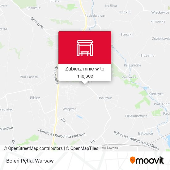 Mapa Boleń Pętla