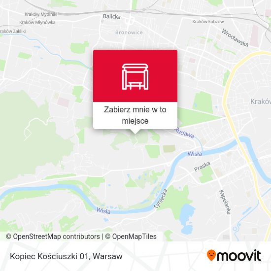 Mapa Kopiec Kościuszki 01