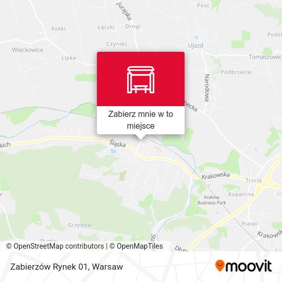 Mapa Zabierzów Rynek 01