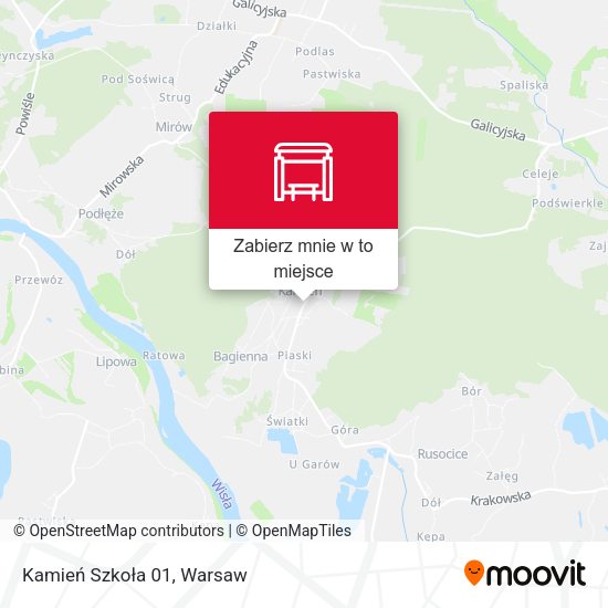 Mapa Kamień Szkoła 01