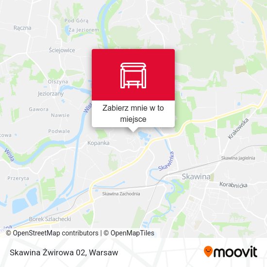 Mapa Skawina Żwirowa 02