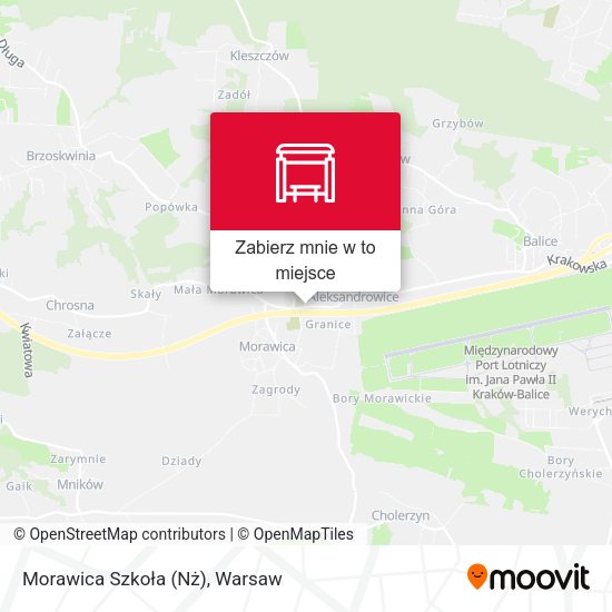 Mapa Morawica Szkoła (Nż)