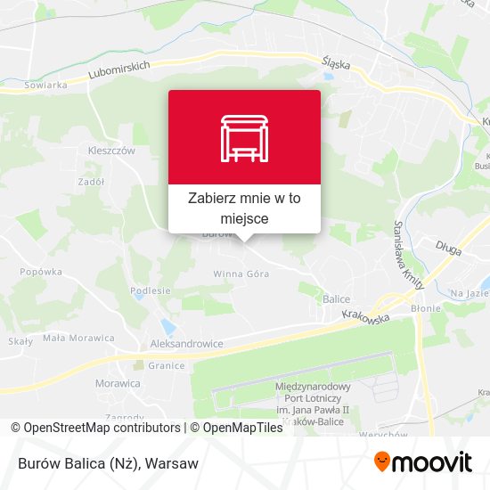 Mapa Burów Balica (Nż)