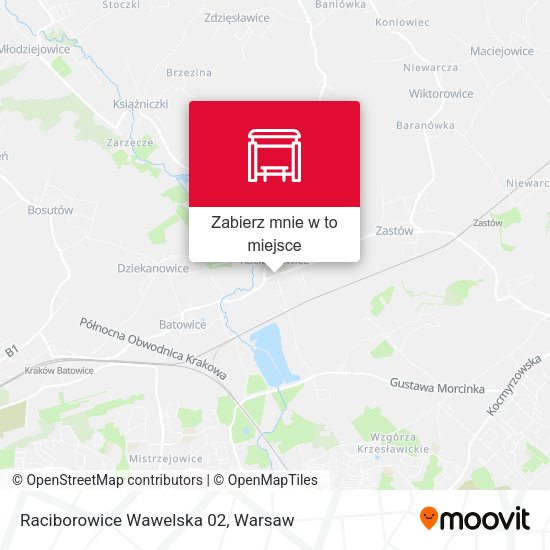 Mapa Raciborowice Wawelska 02