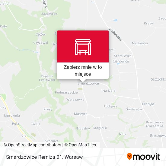 Mapa Smardzowice Remiza 01