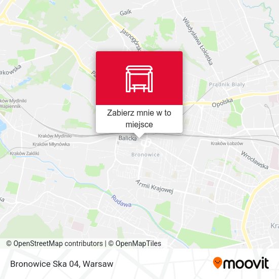 Mapa Bronowice Ska