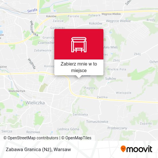 Mapa Zabawa Granica (Nż)