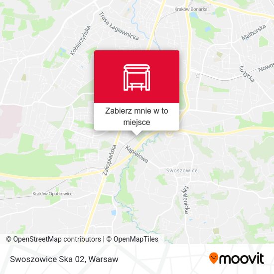 Mapa Swoszowice Ska