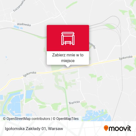 Mapa Igołomska Zakłady