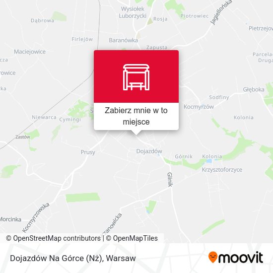 Mapa Dojazdów Na Górce