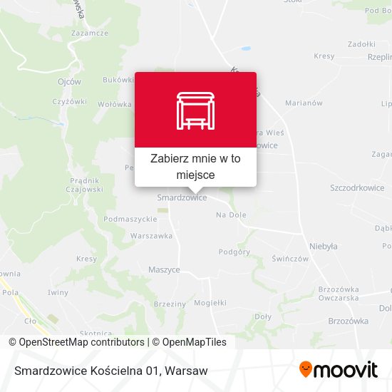 Mapa Smardzowice Kościelna 01