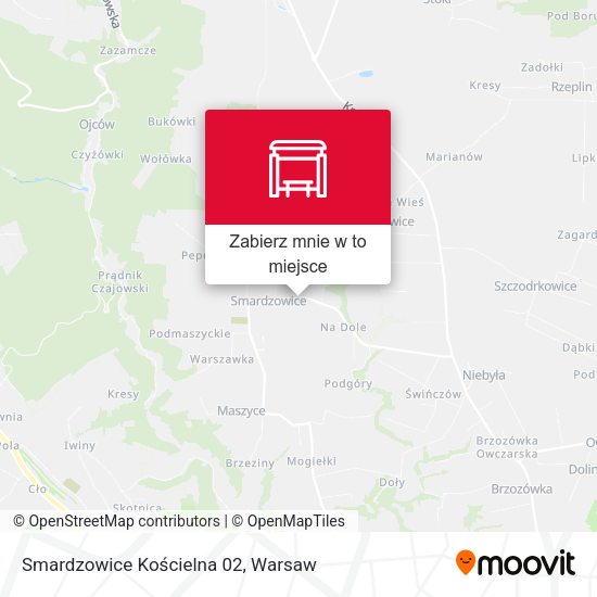 Mapa Smardzowice Kościelna 02