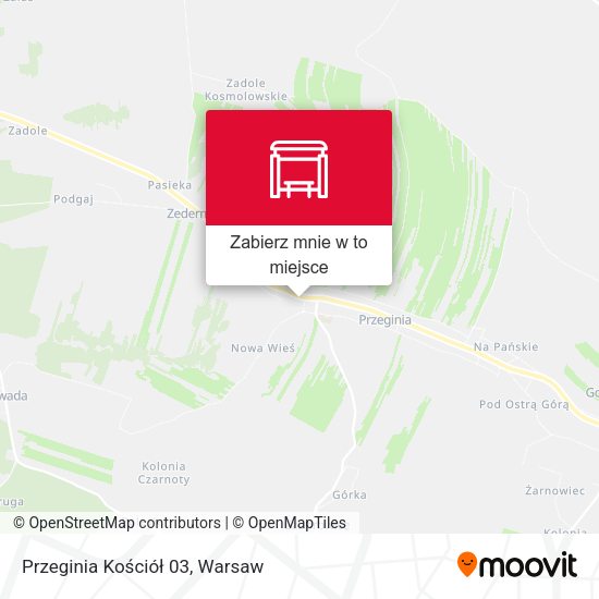 Mapa Przeginia Kościół 03