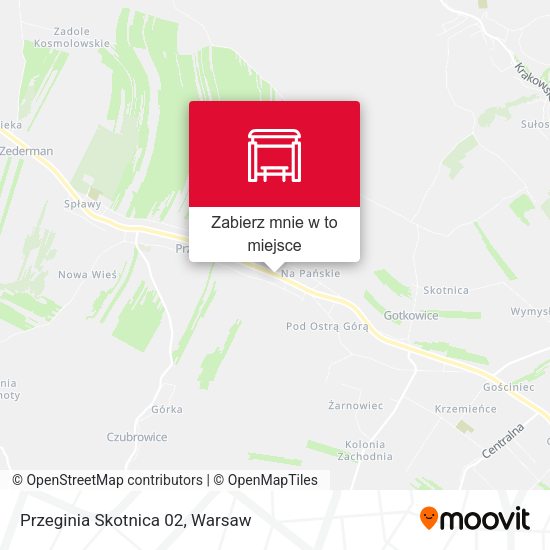 Mapa Przeginia Skotnica 02