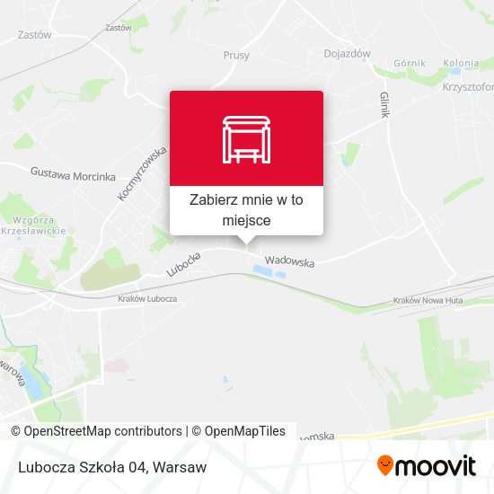 Mapa Lubocza Szkoła