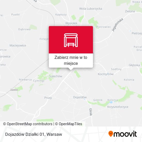 Mapa Dojazdów Działki