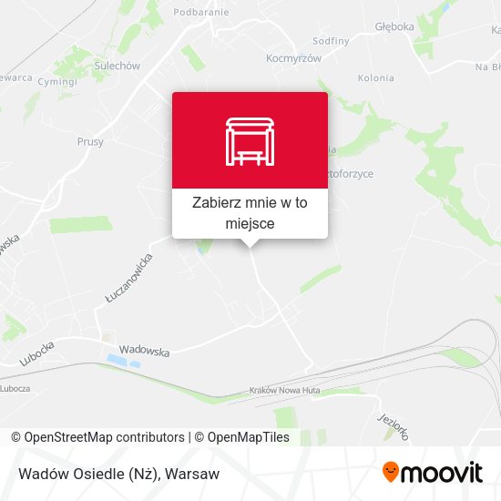 Mapa Wadów Osiedle (Nż)