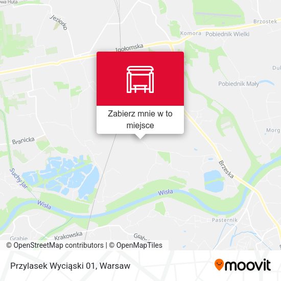 Mapa Przylasek Wyciąski (Nż)