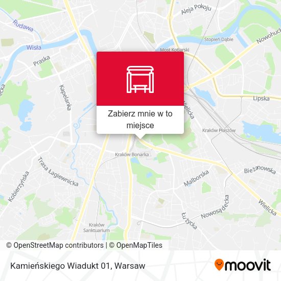 Mapa Kamieńskiego Wiadukt