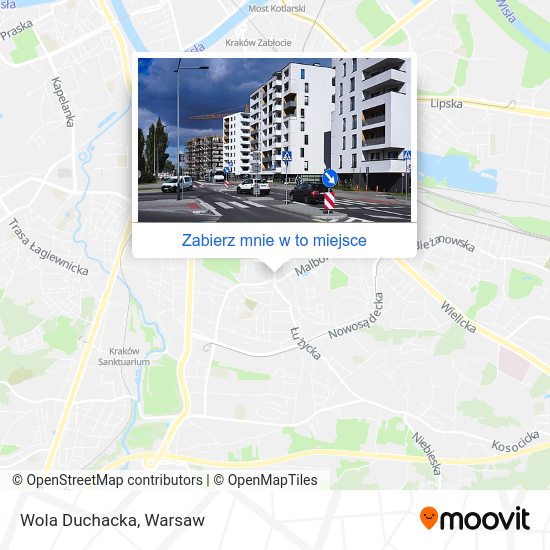 Mapa Wola Duchacka