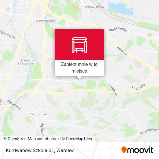 Mapa Kurdwanów Szkoła 01