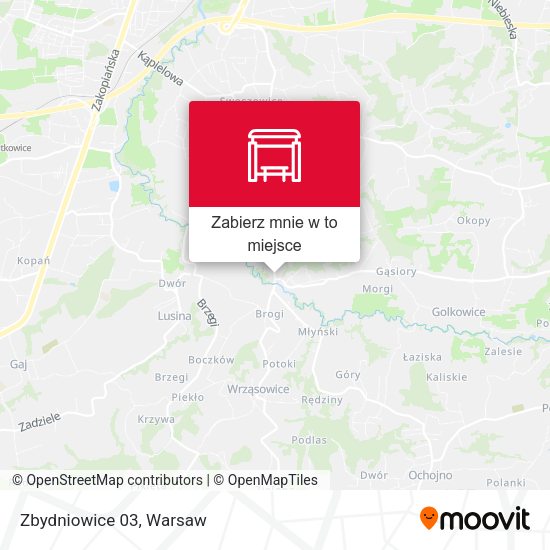 Mapa Zbydniowice 03