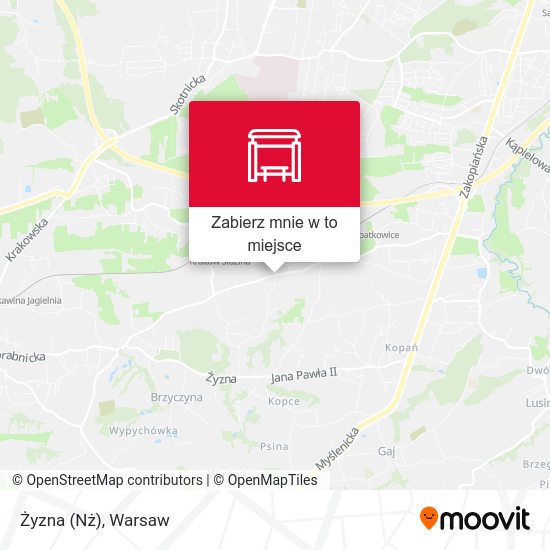 Mapa Żyzna