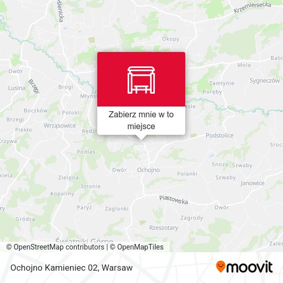 Mapa Ochojno Kamieniec 02