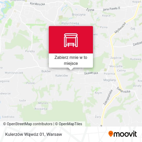 Mapa Kulerzów Wąwóz 01