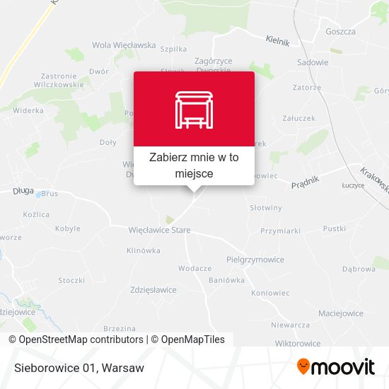 Mapa Sieborowice