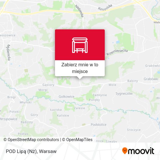 Mapa POD Lipą (Nż)