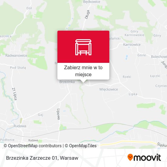 Mapa Brzezinka Zarzecze 01