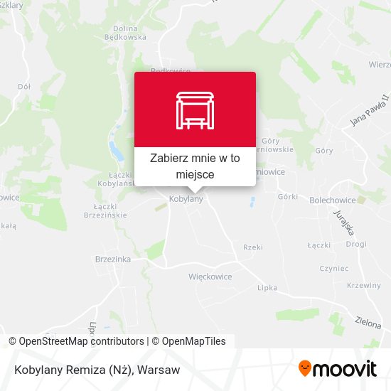 Mapa Kobylany Remiza (Nż)