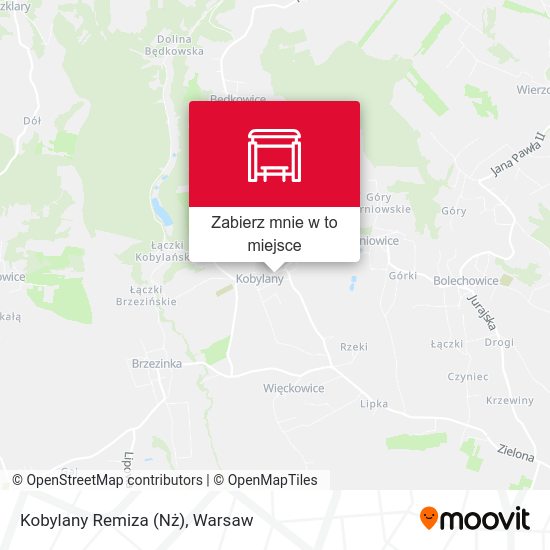 Mapa Kobylany Remiza (Nż)