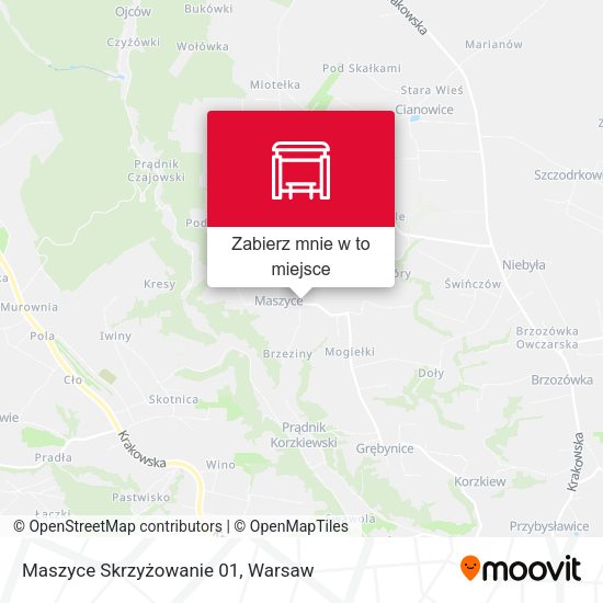 Mapa Maszyce Skrzyżowanie 01