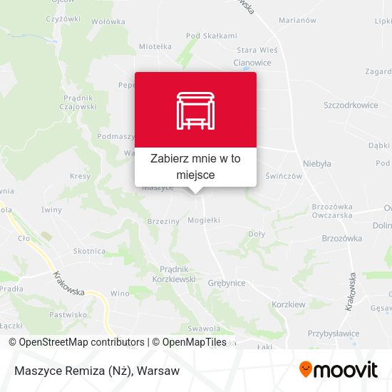 Mapa Maszyce Remiza