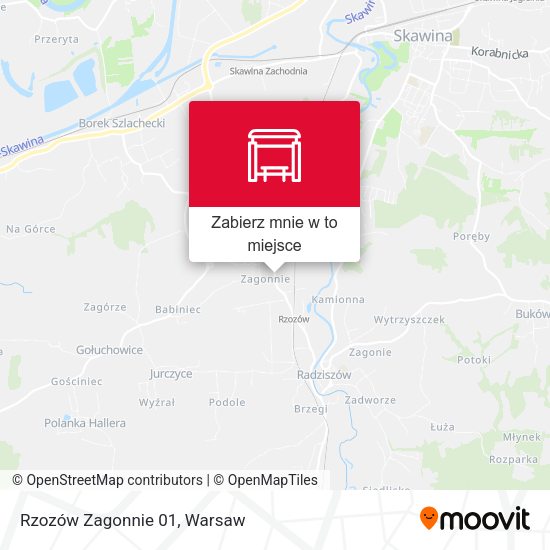 Mapa Rzozów Zagonnie 01