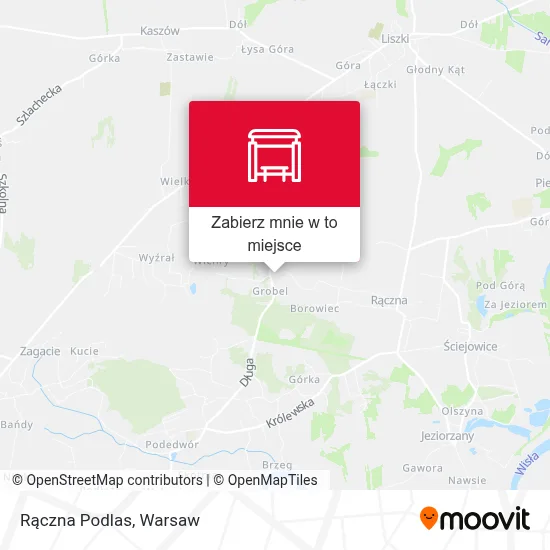 Mapa Rączna Podlas