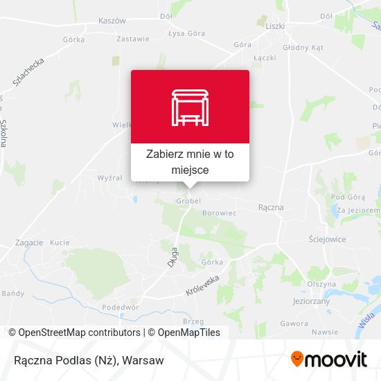 Mapa Rączna Podlas (Nż)