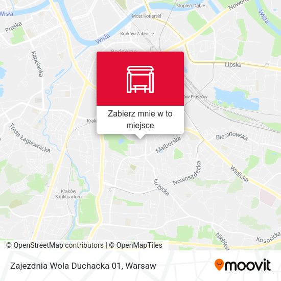 Mapa Zajezdnia Wola Duchacka 01